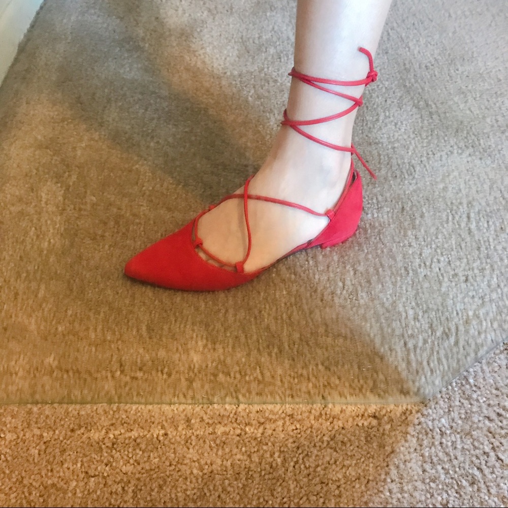 NWT Stuart Weitzman Glligan Ballet Flats Christmas gift